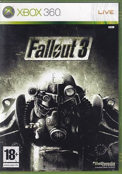 Fallout 3 - Xbox Live - XBOX 360 (B Grade) (Genbrug)